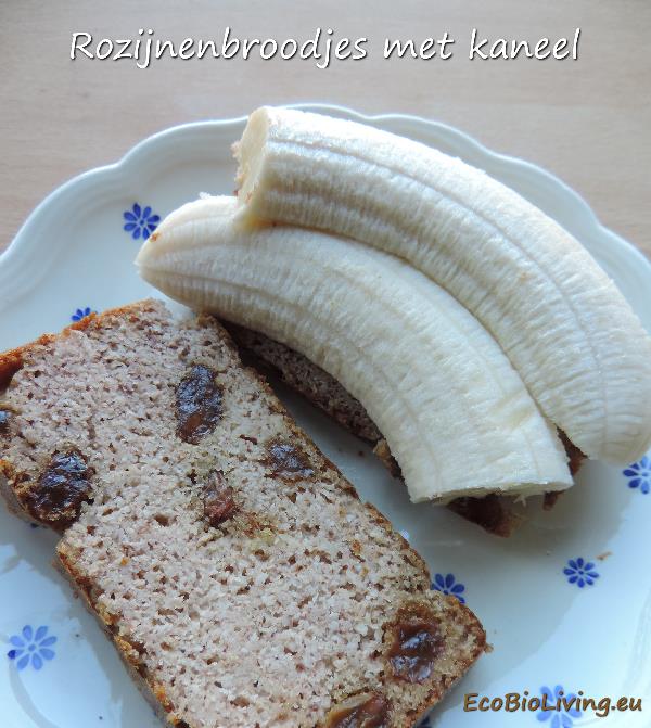 Rozijnenbroodjes (glutenvrij) met kaneel - EcoBioLiving.eu