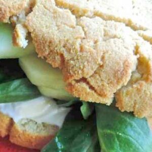 Glutenvrij broodje van kokosmeel