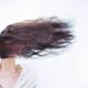 Haar wassen zonder shampoo - lange haren drogen