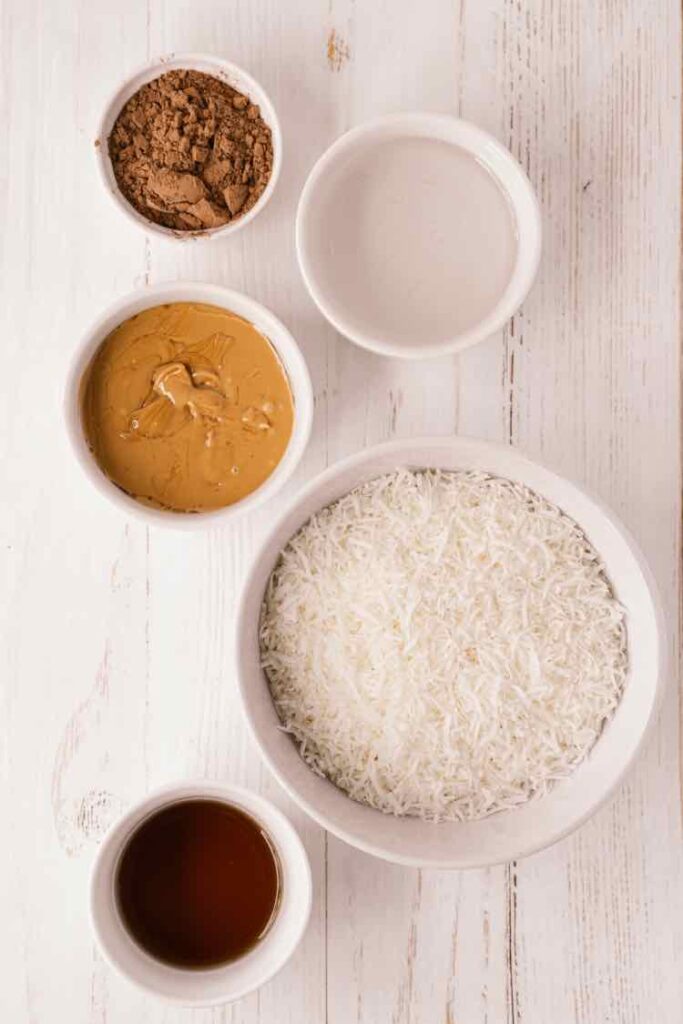 kokosrepen maken ingredienten